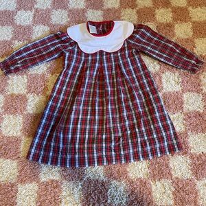The Beaufort Bonnet Company Red and White Plaid christmas Dress